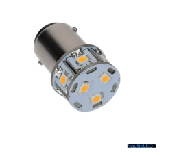 Nautic LED - BA15D DUBBEL 10-35VDC 1W/10W